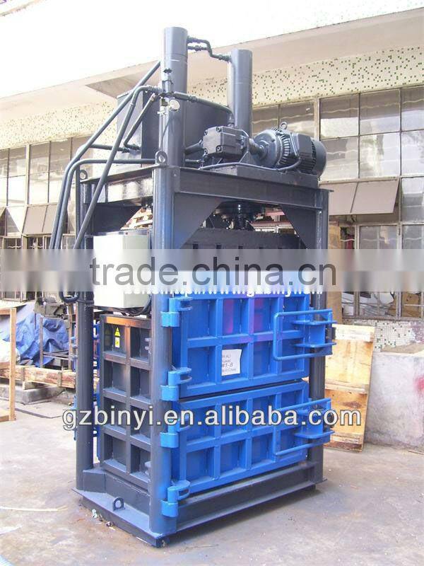 Plastic compression machine waste press machine vertical compress packing machine YMVPM-60T