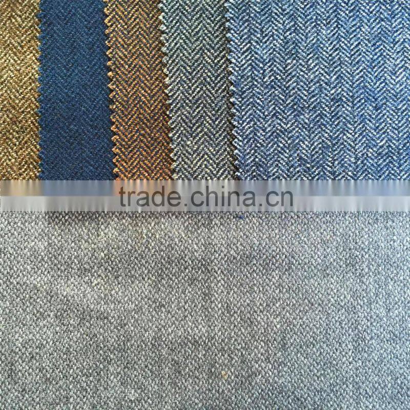 New fashion boiled wool fabric