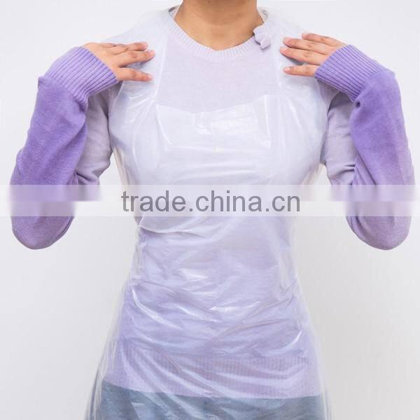 good printing LDPE Plastic adult Bibs