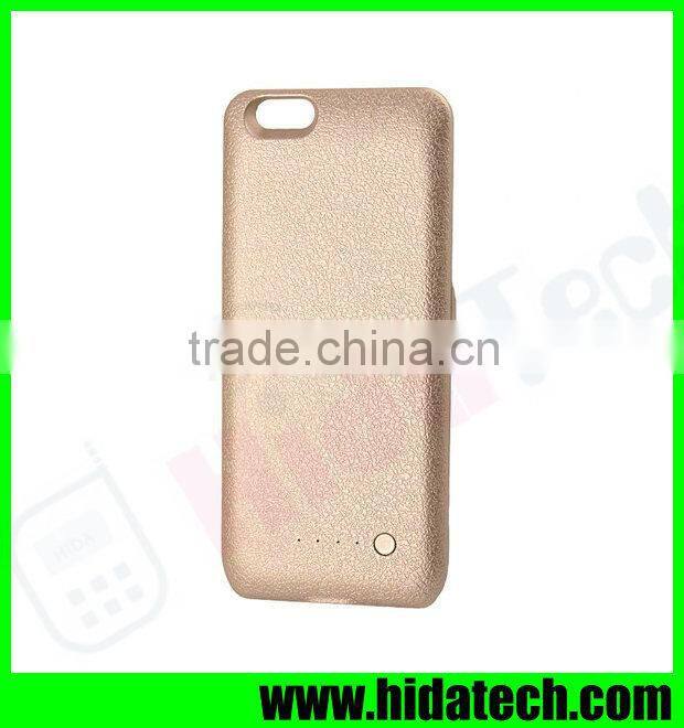 4000mah Mobile Phone Power Bank Case for iPhone 6 Exteranl Battery Cover Wholesaler
