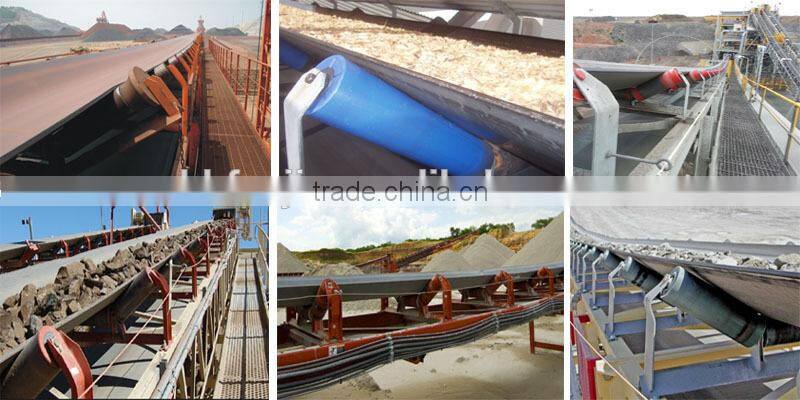 Industry Widely Used 108mm Diameter Troughing Steel Idler For Conveying Cement