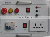 Hydraulic trainer,pneumatic trainer,XK-QDYY1A PLC control double side hydraulic and pneumatic transmission equipment