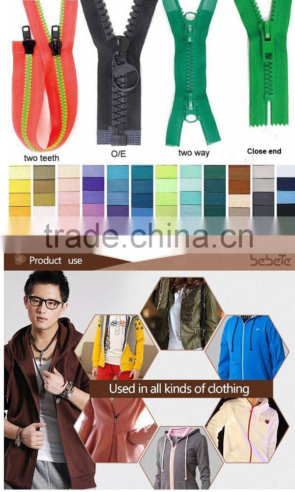 Lowest price good quality long chain nylon zipper & nylon zipper rolls