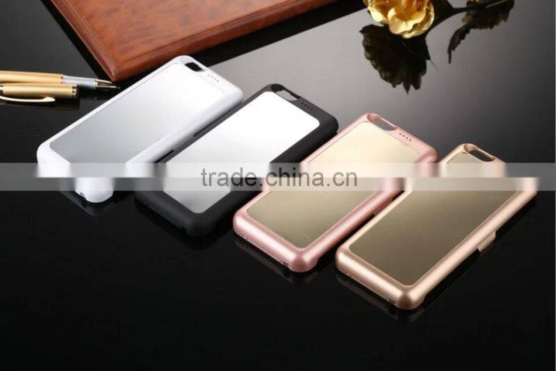 Creative 3500mah backup battery charging case for iphone 6 6 s