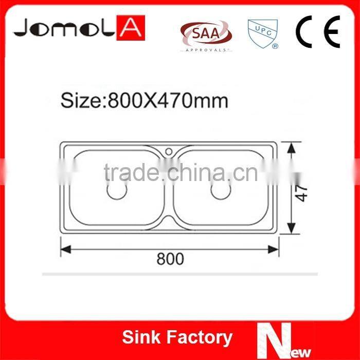 JOMOLA 2015 JD-8047 Unique Commercial Sink Italian Kitchen Sink Bathroom Basin