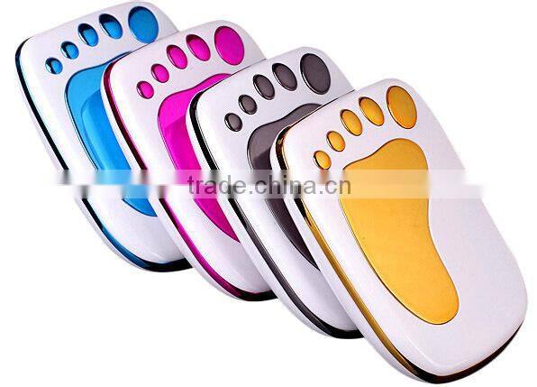 Cartoon power bank 6000mah footprint shape phone charger