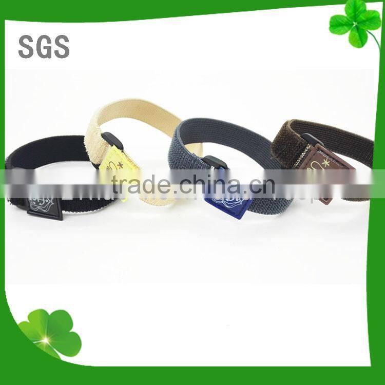wholesale custom elastic loop band with plastic buckle