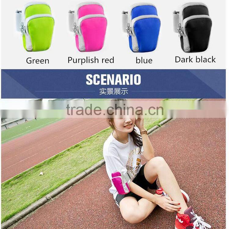 New style best selling customer armband cell phone armband canvas running armband