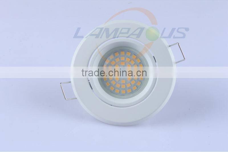 ce rohs ceramic led spots light bulbs ultra bright day white 5w dimmable gu10 led seiling spotlight