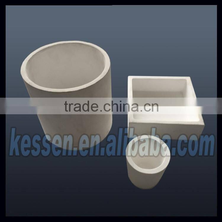 High purity Silica / quartz / SiO2 opaque ceramic insulators