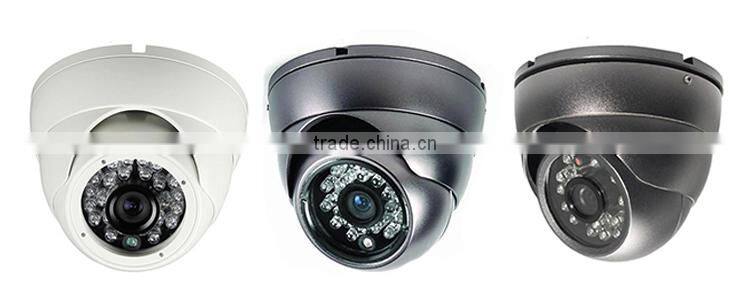 Optional Lens 1.3Megpixel 960p CMOS IP Dome CAMERA
