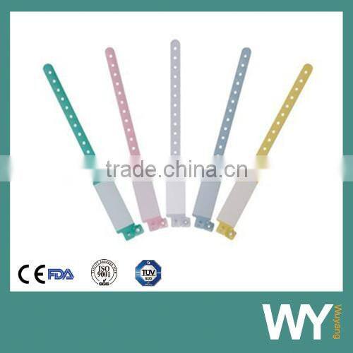 plastic medical id bracelets, medical alert Id bracelet,kits Id bracelet