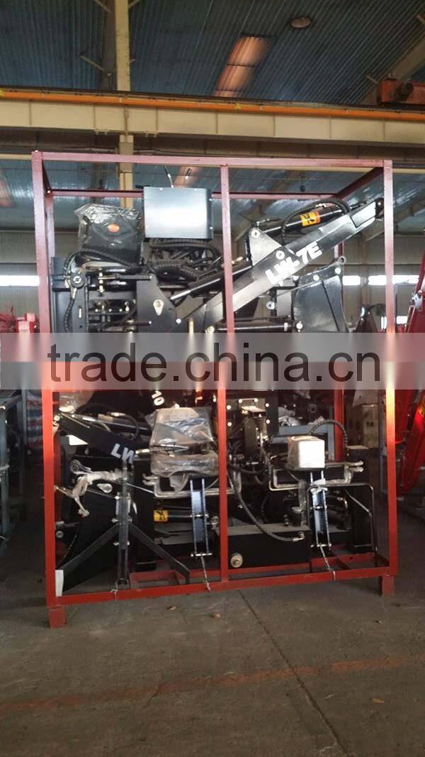 shandong sunco backhoe tractor,3 point backhoe attachment