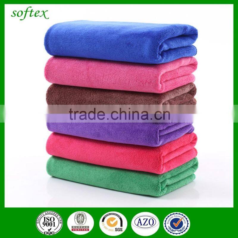China antibacterial bulk promotional microfiber cleaning cloth for face