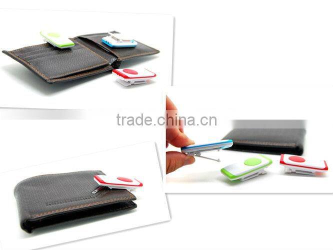 A Drag Three Key Finder Anti-Lost Cell Phone Search to Find Things Device Wireless Device to Find Things, White