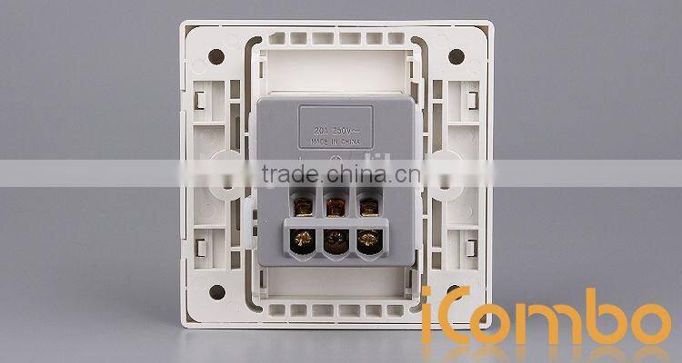 Remote Control Power Outlet Recessed Type Male And Female Wall Mounted 13a Wall Switch & Socket