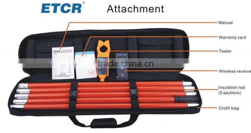 ETCR9000B Wireless H/L Voltage Clamp Leakage Meter electrical meter