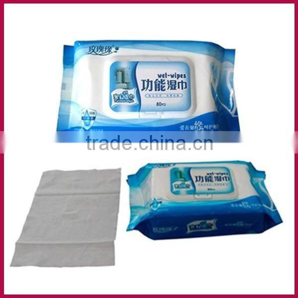 tissue packaging bag for household cleaning wipes