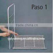 Kitchen 3 tier removable metal storage rack