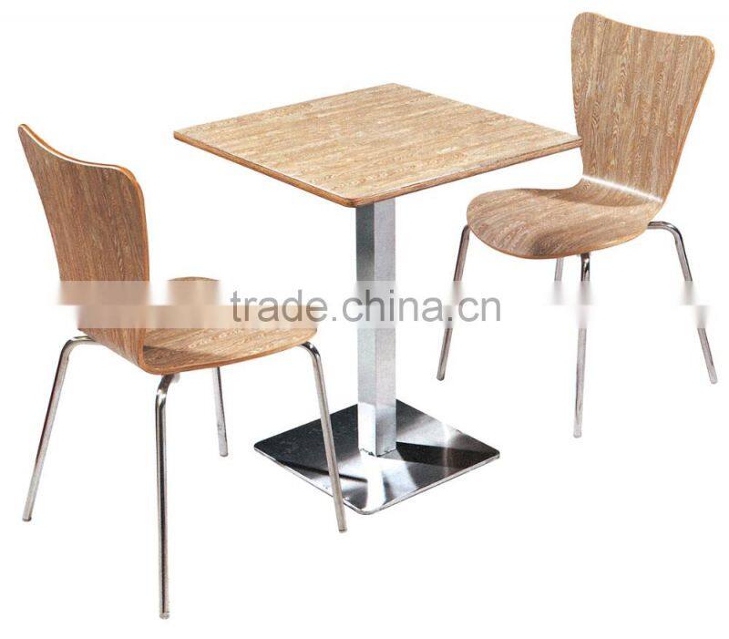 Modern KFC restaurant dining table and chair GZH-G725