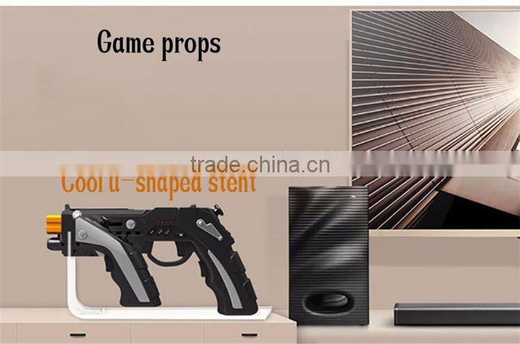 iPega PG-9057 Black Precision Wireless Bluetooth Shooting Game Gun Joysticker Gamepad for PS3 Move Motion Controller