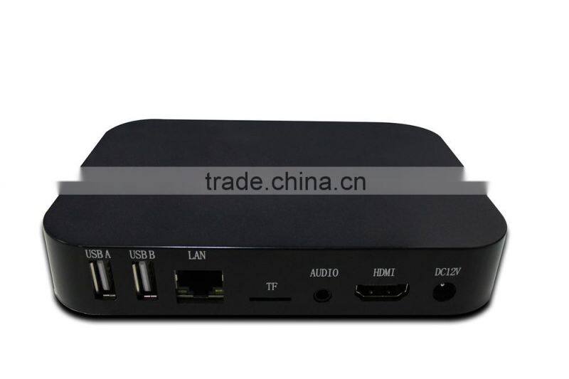 Multimedia HD Player Box Frame Advertising Player Digital Signage With SMDT RK3188 Chip Dual Core Control Board