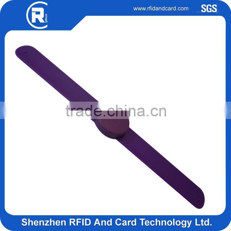 MIFARE Classic 1KRfid Silicone Wristbands/ Rfid Bracelet silk-printing/NFC wristband