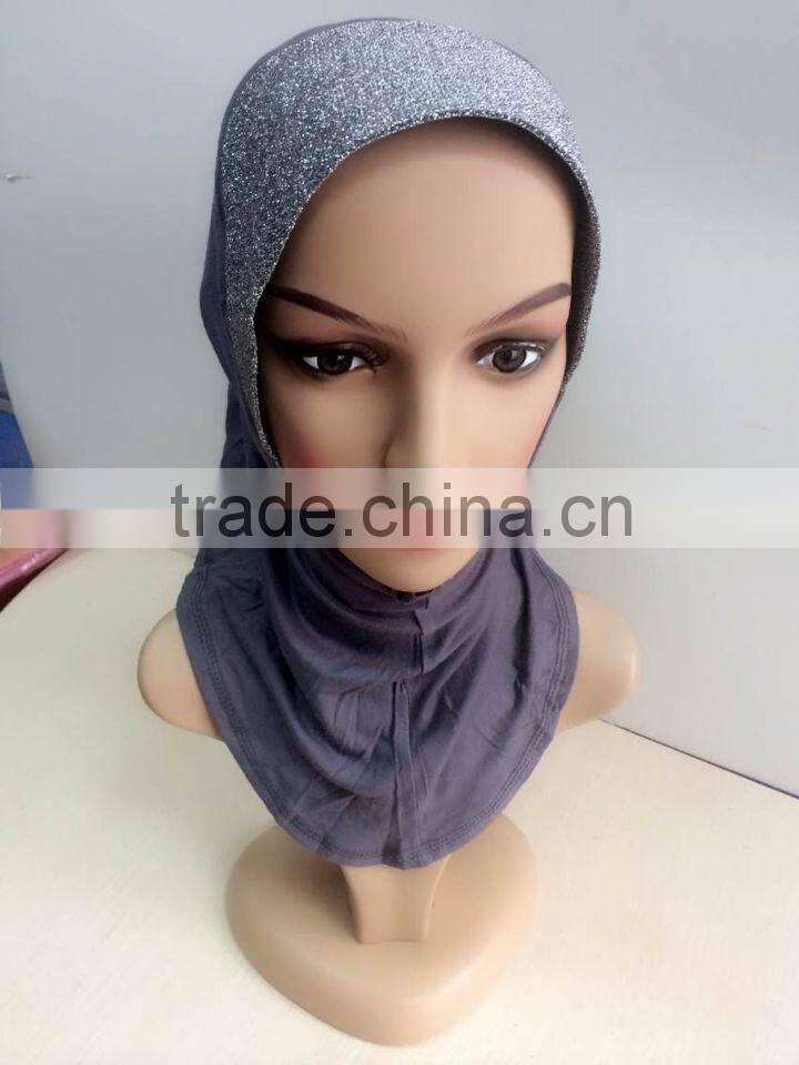 C074 new style ninja inner underscarf with shiny stiff front
