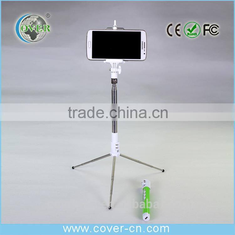 2015 Newest bluetooth Wireless monopod camera monopod Selfie stick for Camera & smart phone