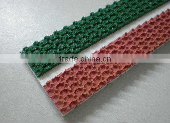 PU timing Belt coat with Rubber & PVC Grip-top