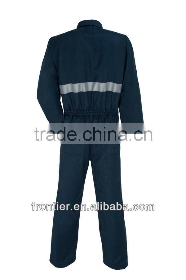 FR coverall workwear with reflective tape
