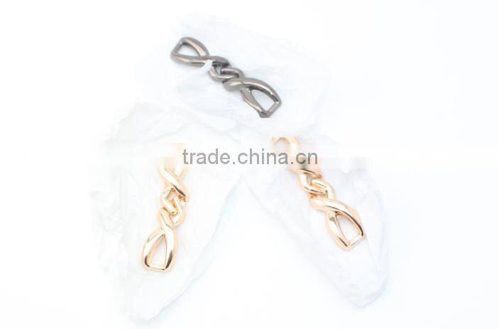 NBD Fashion metal snaffle, shoes buckle ,garment neck trim,tape buckle ,metal bar