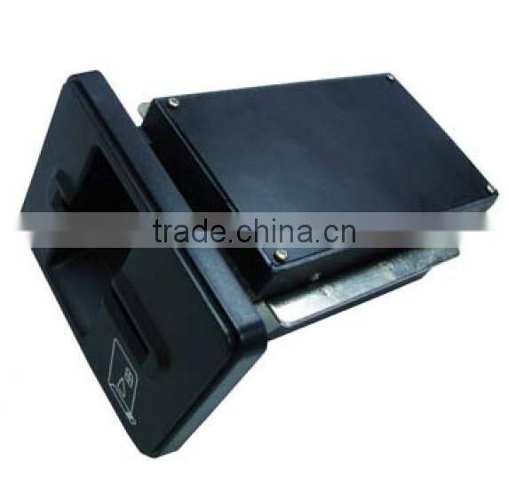 IC RFID magnetic motorized card reader for ATM