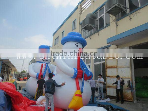 inflatable Chrismas santa/inflatable snow man