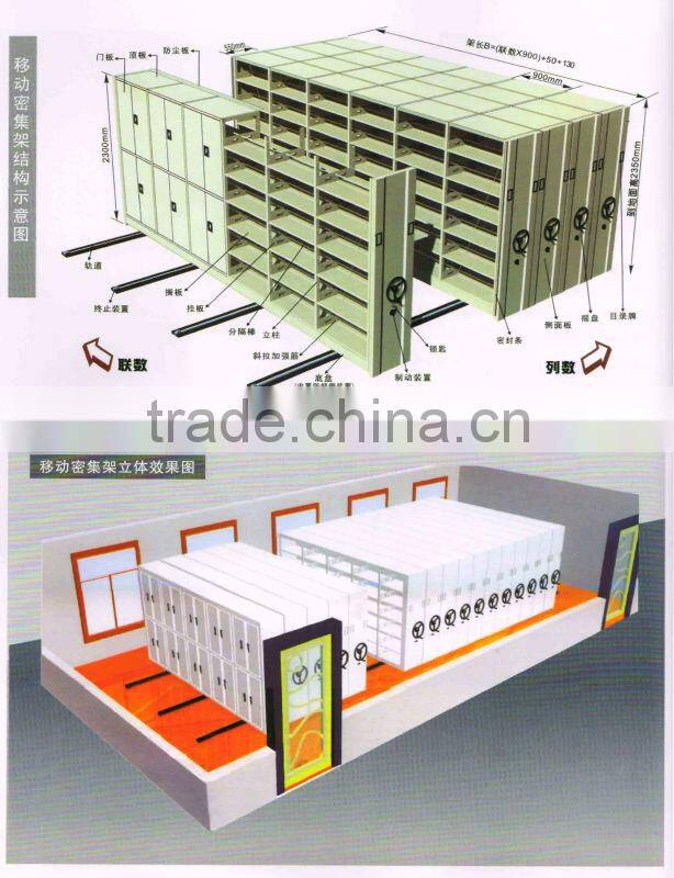 Compact file racking