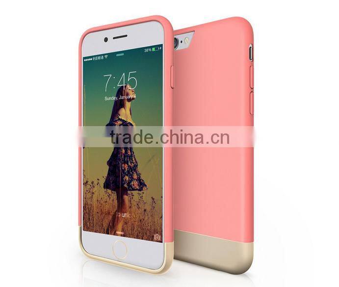 2 in 1 mix color Creative colorful phone case for iphone