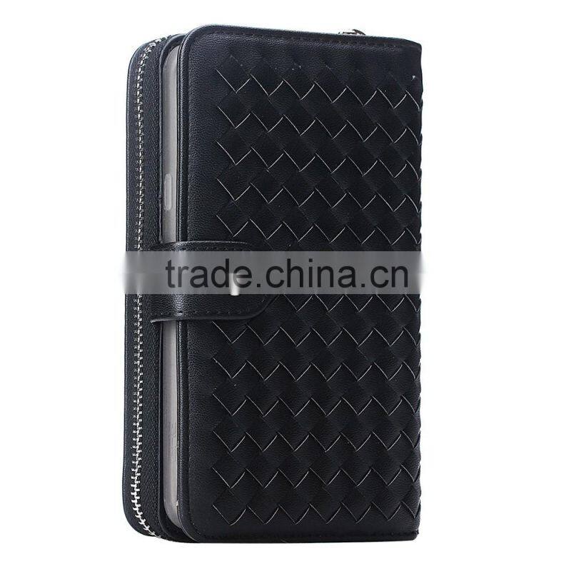 Professional PU Leather Wallet Mobile Phone Cover For Samsung Note 5
