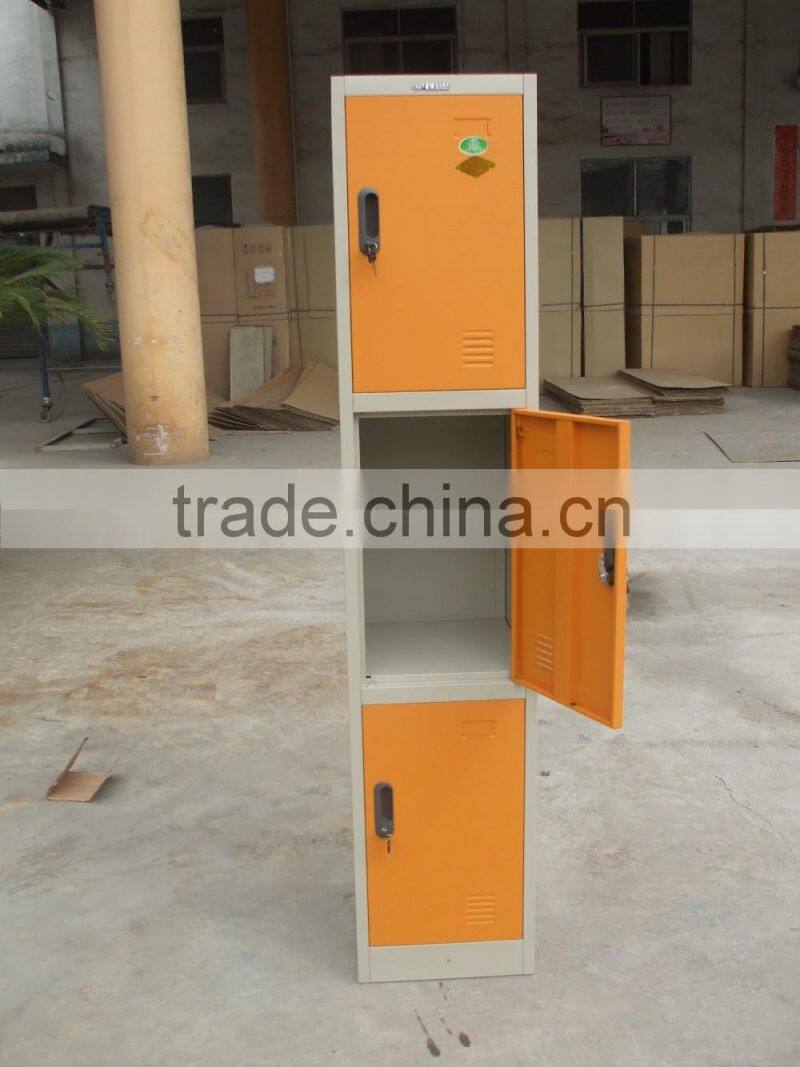 Ningbo 3 door steel wardrobe