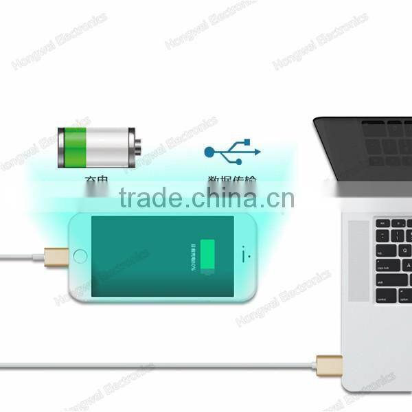 China manufacturer magnetic USB 2.0 to Micro USB 5pin data sync charging cable length 3ft