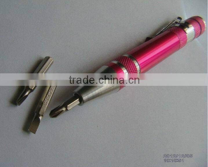 led aluminum alloy pen light&flashlight&torch multi tool led flashlight