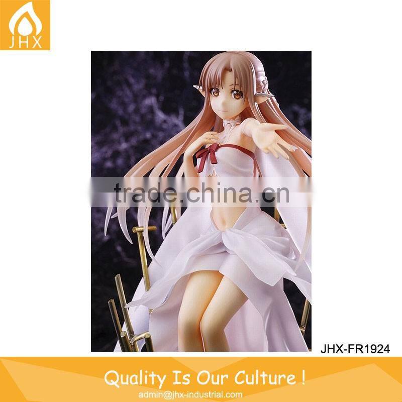 Promotion Beautiful PVC 3D Young Girl Cheap Anime Figure