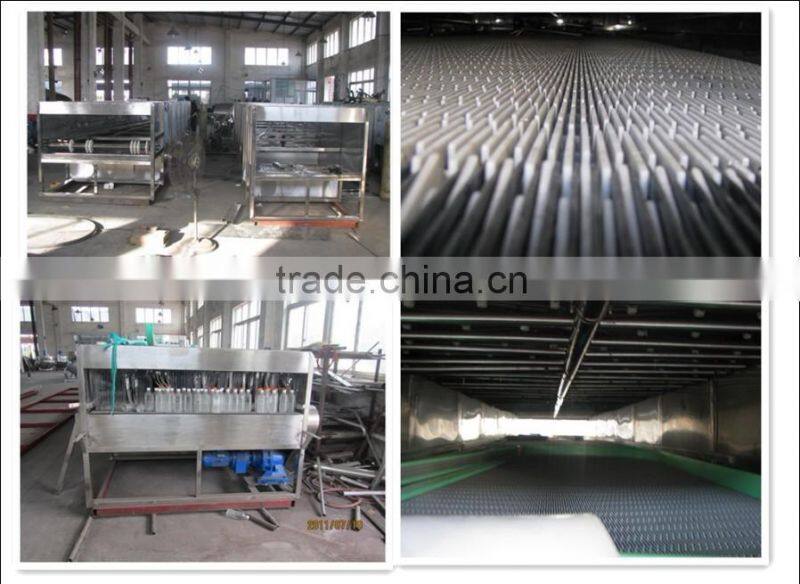 Hot juice beverage PET/Glass bottle cooling tunnel