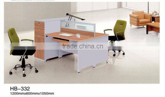 Office staff computer desk modern workstation