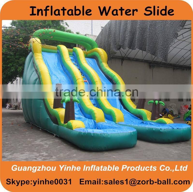 Indoor Funny inflatable water slide for kids Factory Price!