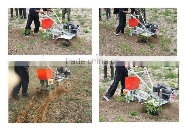 China new mini tiller fertilizer placer seed planting machine corn planter/maize planter