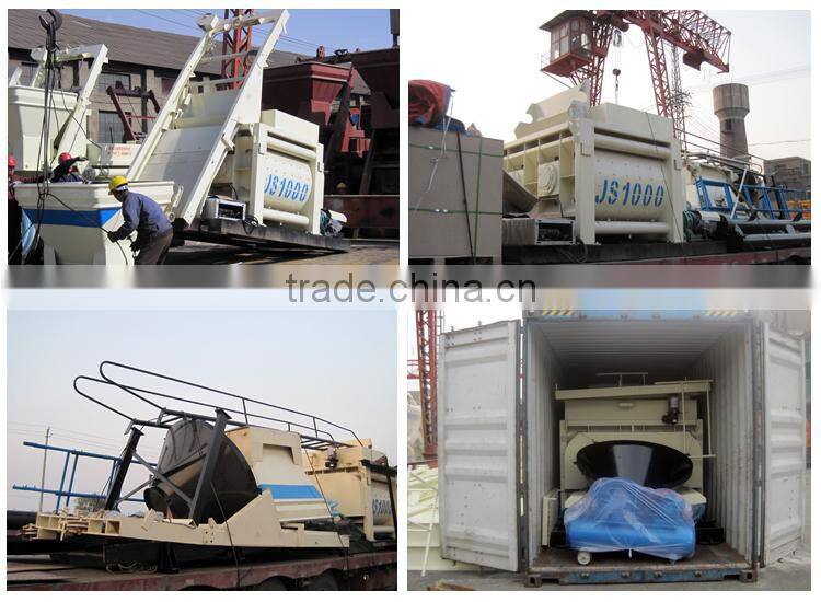 Construction Equipment Concrete Mixer JS1000 on Sale