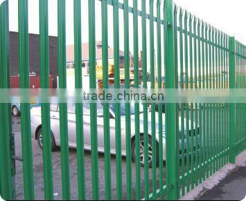 Factory directly sale modern european style garden palisade fence
