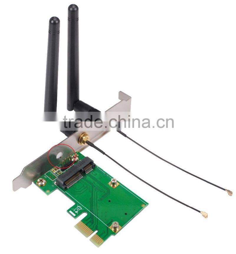 PCI-Express to Mini PCI-Express Adapter