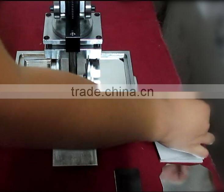 115*40mm metal rectangle Fridge Magnet Making Machine