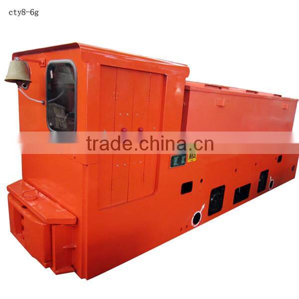CTY8/6.7.9GB-110 underground mining battery locomotive,locomotive for mining
